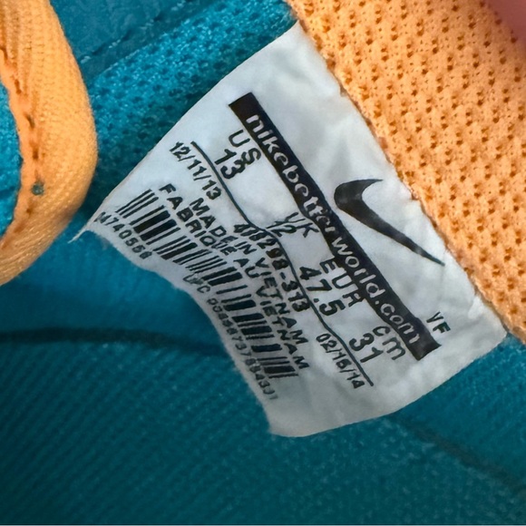 NIKE men’s size 13 2013/20124 AIR FORCE 1 LOWS Marbled Swoosh 488298 – 313 - Picture 7 of 16